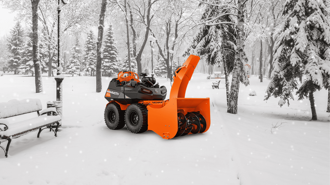 How the Ariens Mammoth™ 36" Snow Blower Head Saves Time for Falmouth Property Owners