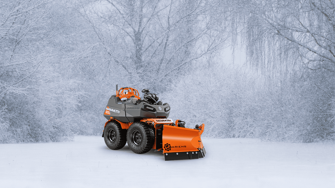 How the Ariens Mammoth™ 48" V-Plow Makes Clearing Falmouth’s Toughest Snow Simple
